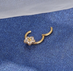 Piercing Argola Click Flor Daith na internet