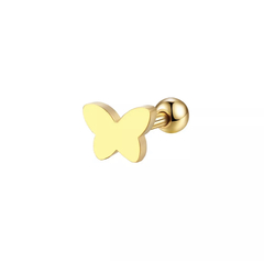 Piercing Tragus Borboleta Lisa