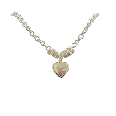 Pulseira Elo Pingente Coração - comprar online