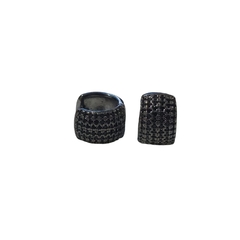 Brinco Argola Click Cravejada
