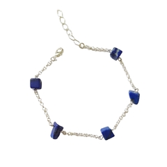 Pulseira Entremeio Lápis-Lazúli
