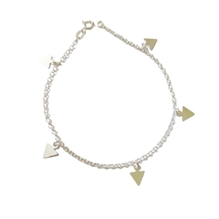 Pulseiras Elo Fina Pingentes na internet