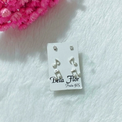 Trio Brincos Notas Musicais