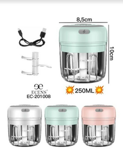 Picador elétrico de cozinha, moedor de alho, moedor de carne, mini alimentos, a - comprascoin