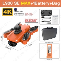 Imagem do L900 Pro SE MAX Drone 4K Profissional com Câmera 5G WIFI 360 Obstáculos Evita?