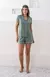 PIJAMA AMERICANO CURTO - VERDE MINT - loja online