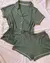Imagem do PIJAMA AMERICANO CURTO - VERDE MINT