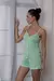 PIJAMA ALÇA AMERICANO - VERDE CLARO - leetih