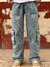 Pantalon Jeans Pantera costura - comprar online