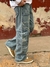 Pantalon Jeans Pantera costura - tienda online