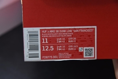 Tênis Nike SB Dunk Low HUF San Francisco - comprar online