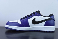 Tênis Jordan 1 Low Court Purple White na internet