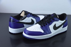 Tênis Jordan 1 Low Court Purple White