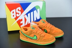 Tênis Nike SB Dunk Low Grateful Dead Bears Orange