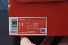 Tênis Nike Dunk Low na internet