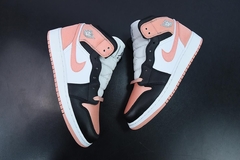 Tênis Jordan 1 Mid Arctic Orange Black Toe - loja online