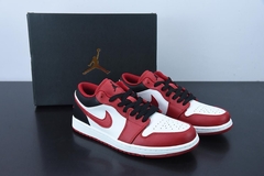 Tênis Jordan 1 Low Reverse Black Toe