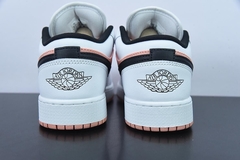 Tênis Jordan 1 Low White Light Madder Root - Loja Princípios