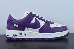 Tênis Louis Vuitton Nike Air Force 1 Low By Virgil Abloh Purple - comprar online
