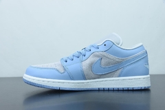 Tênis Jordan 1 Low Football Grey Aluminum na internet