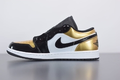 Tênis Jordan 1 Low Gold Toe na internet