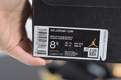 Tênis Jordan 1 Low Gold Toe na internet