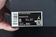 Tênis Jordan 1 Mid Brushstroke Paint Splatter na internet