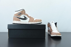 Tênis Jordan 1 Mid Brushstroke Paint Splatter - loja online