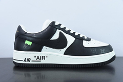 Louis Vuitton Nike Air Force 1 Low Virgil By Virgil Abloh White Black - comprar online