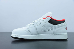 Tênis Jordan 1 Low White Black Infrared na internet