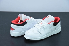 Tênis Jordan 1 Low White Black Infrared