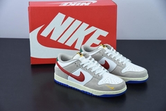 Tênis Nike Dunk Low Light Iron Ore Red Blue