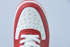 Tênis Louis Vuitton Nike Air Force 1 Low By Virgil Abloh White Red - Loja Princípios