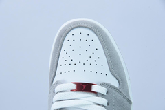 Tênis Jordan 1 Low SE Light Smoke Grey Gym Red - Loja Princípios