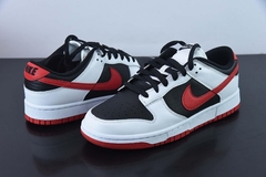 Tênis Nike Dunk Low Retro White Black University Red
