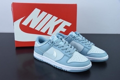 Tênis Nike Dunk Low Clear Blue Swoosh