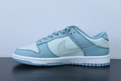 Tênis Nike Dunk Low Clear Blue Swoosh na internet