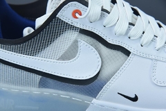 Tênis Nike Air Force 1 Low React Split White Photo Blue - loja online