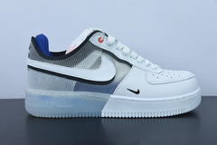 Tênis Nike Air Force 1 Low React Split White Photo Blue - comprar online