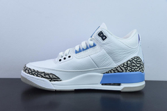 Tênis Jordan 3 Retro UNC na internet
