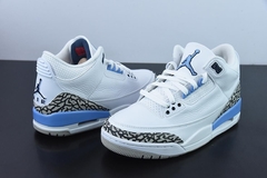 Tênis Jordan 3 Retro UNC
