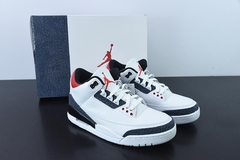 Tênis Jordan 3 Retro SE Fire Red Denim