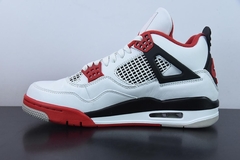 Tênis Jordan 4 Retro Fire Red na internet