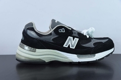 Tênis New Balance 992 Black Grey Suede - comprar online