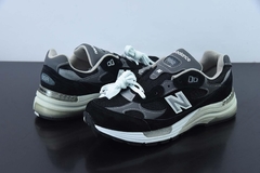 Tênis New Balance 992 Black Grey Suede