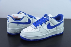 Tênis Nike Air Force 1 Low Gemstone Navy Blue White