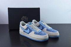 Tênis Nike Air Force 1 Low '07 Lake Blue Grey