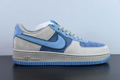 Tênis Nike Air Force 1 Low '07 Lake Blue Grey - comprar online