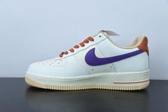 Tênis Nike Air Force 1 Low '07 LV8 Milk White Purple Dark Orange na internet