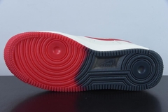 Tênis Nike Air Force 1 Low '07 QS Sail Black Red Chicago Bulls